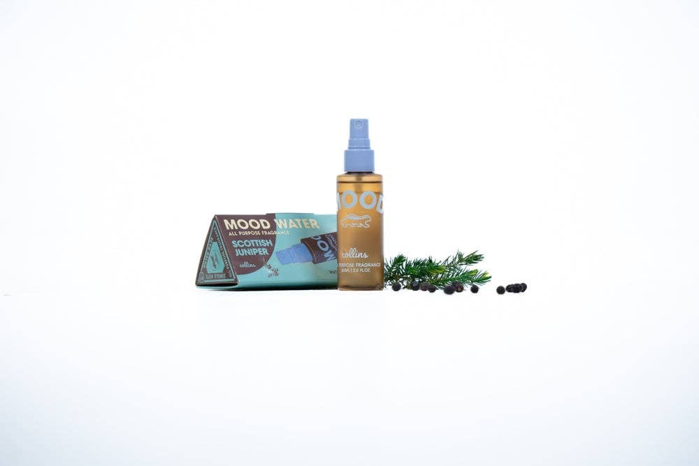 A photo of Mood Water: Scottish Juniper room spray