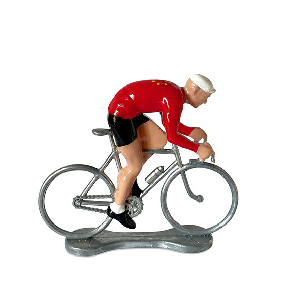China Cyclist Figurine